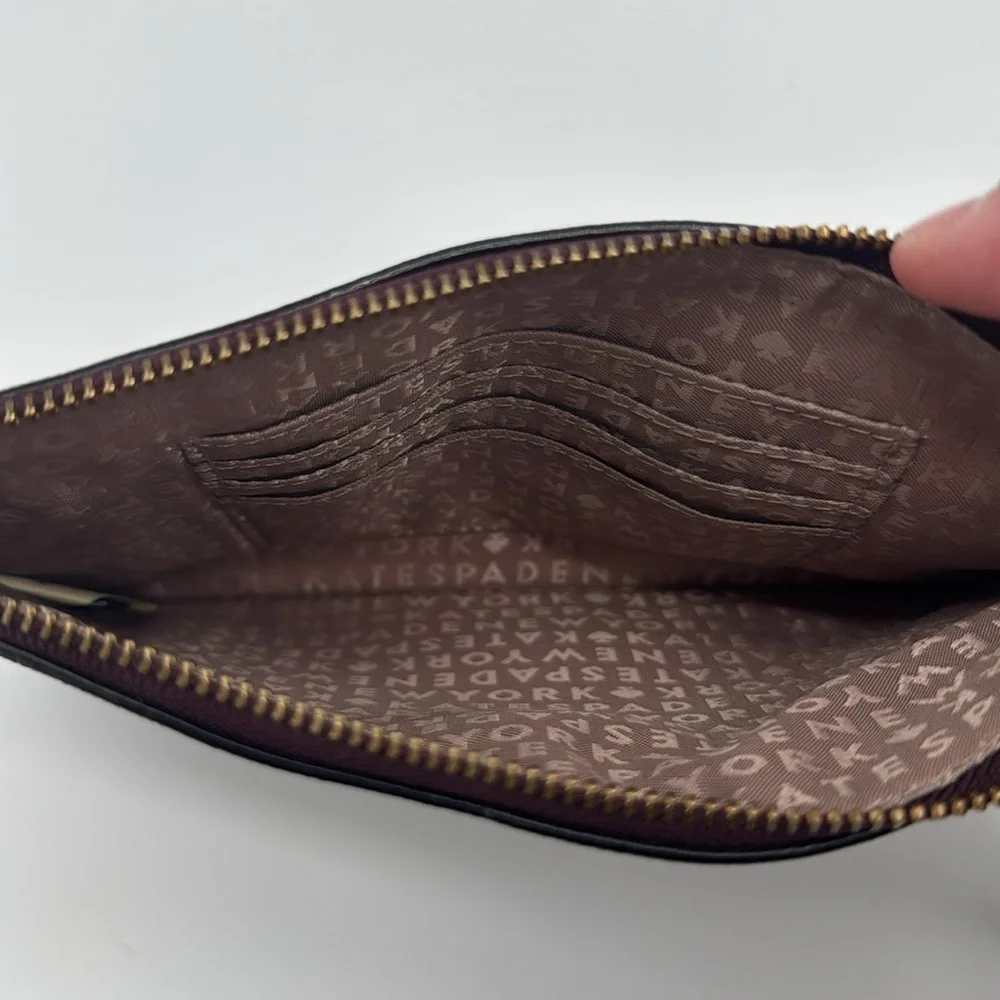 Kate Spade New York‎ Maroon Wristlet Wallet